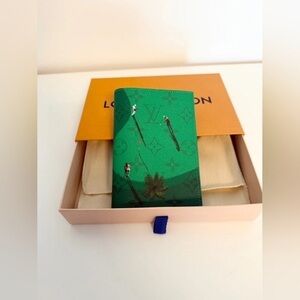 Louis Vuitton Green Passport Cover